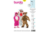 Schnittmuster burda style - Fantasy - Hund & Panter & Tiger 2502